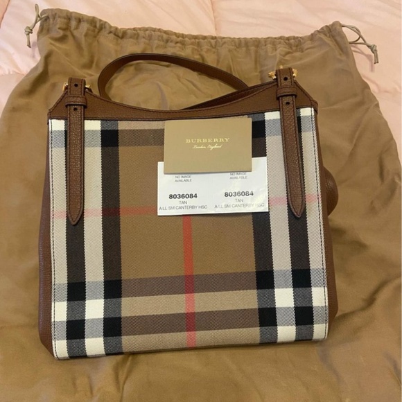 Burberry Tote Bag - Picture 1 of 6